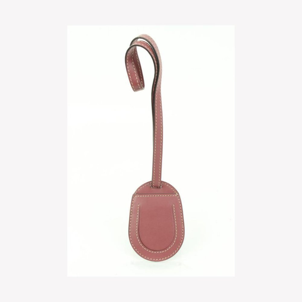 Gucci Mauve Clochette Luggage Tag from Reversible Supreme GG Tote 44g85